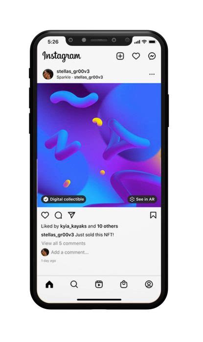 Digital Collectible Les Nft Arrivent Bientôt Sur Instagram