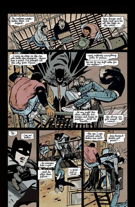 A Page From Batman Year One Batman Year One Comic Books Art Comics
