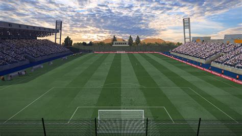 Está situado en la ciudad deportiva de valdebebas donde entrena el real madrid y en el juega el eq. PES 2017 Stadium Estadio Alfredo Di Stefano by PES Mod ...
