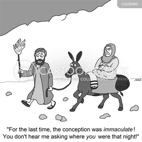 Virgin Mary Cartoons And Comics Funny Pictures From Cartoonstock