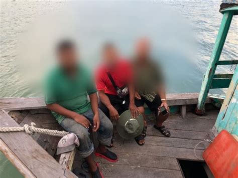 Maritim Selangor Tahan Tiga Lelaki Termasuk Dua Warga Indonesia