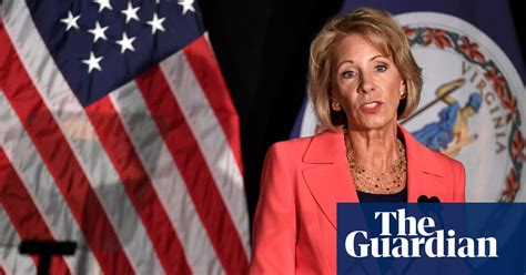 betsy devos to overhaul failed guidelines on campus sexual assault education the guardian
