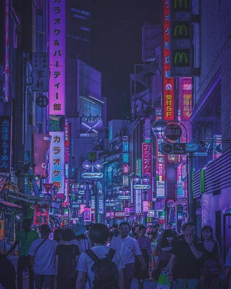 Aesthetic Anime Tokyo Wallpapers Wallpaper Cave