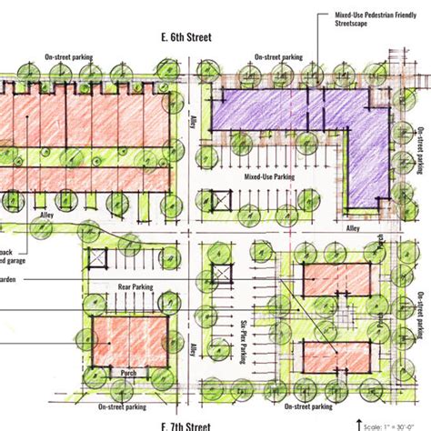 Urban Infill Redevelopment Landscape Architecture Services Planning