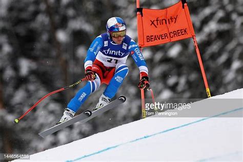 Alexis Pinturault Of France Skis The Birds Of Prey Race Course During
