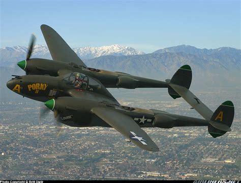Lockheed P 38j Lightning Untitled Aviation Photo 0781667