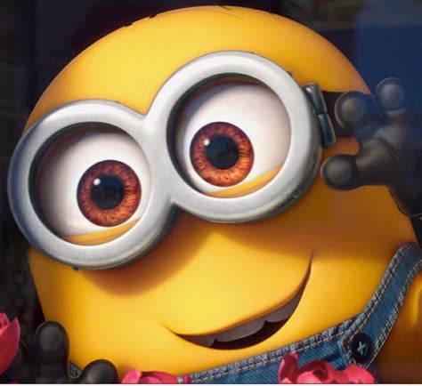 A Close Up Of A Minion With Big Eyes