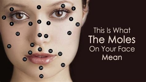 This Is What The Moles On Your Face Mean Gostica
