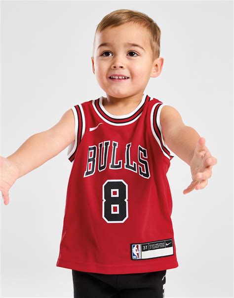 Red Nike Nba Chicago Bulls Lavine 8 Icon Jersey Infant Jd Sports