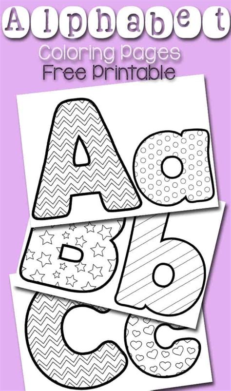 Free Alphabet Coloring Pages Homeschool Giveaways