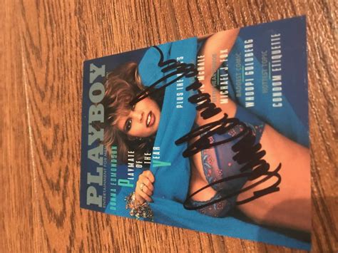 Sold Price Donna Edmondson Signed Playboy Trading Card Certified