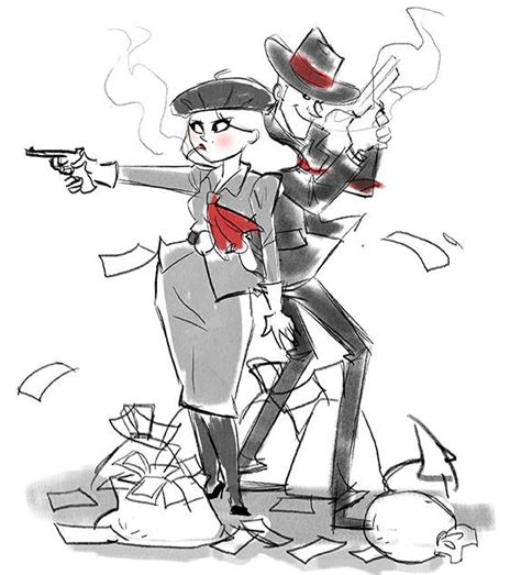 Bonnie And Clyde Cartoon The Hood Version Of Bonnie Clyde By Bria J By The Early S