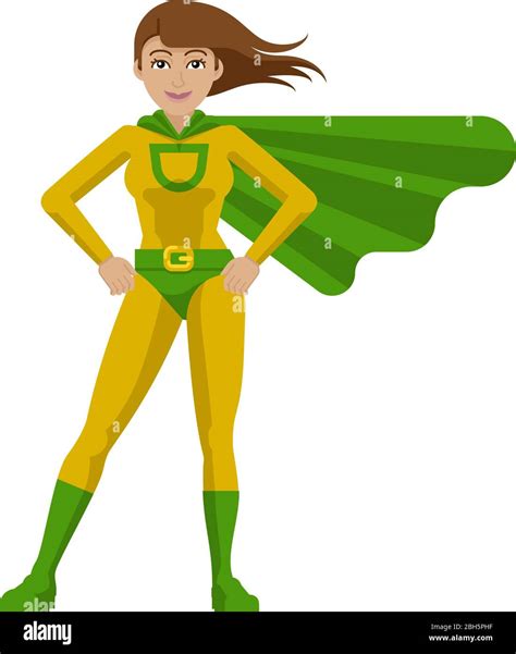 Female Superhero Comic Pop Art Cut Out Stock Images And Pictures Alamy