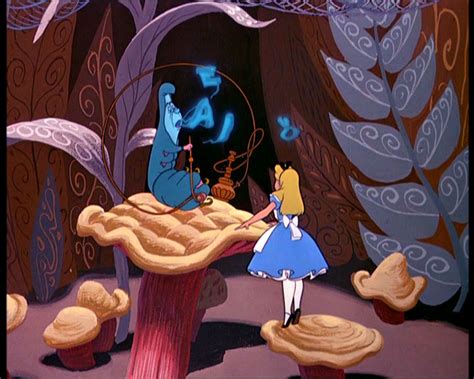 Alice In Wonderland Cartoon Caterpillar
