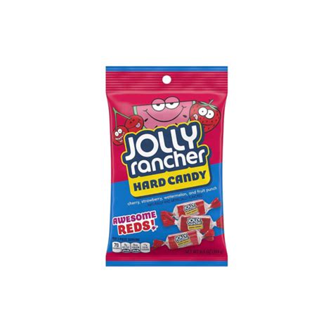 Jolly Rancher Hard Candy Peg Bag Awesome Reds 184g America