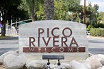 March 12, 2021 - Pico Rivera, California: Pico Rivera Welcome Sign ...