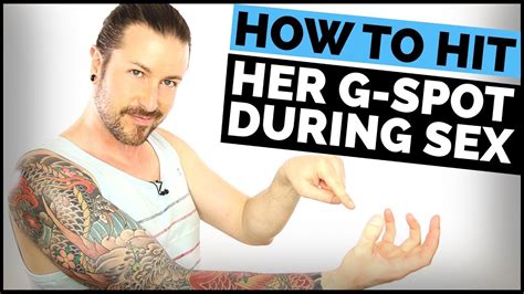 How To Hit The G Spot