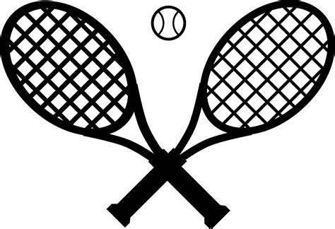 Tennis Rackets Ball Free Vector Graphic On Pixabay