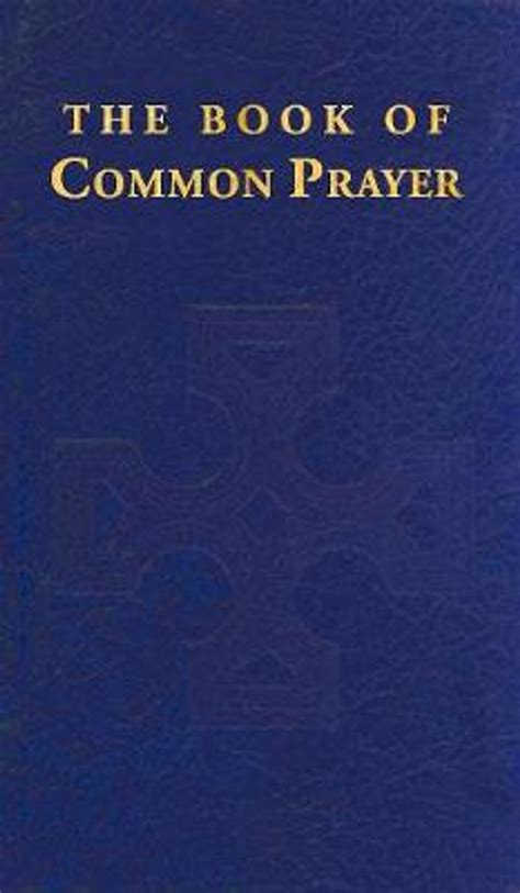 Book Of Common Prayer Pew Edition The Book Well