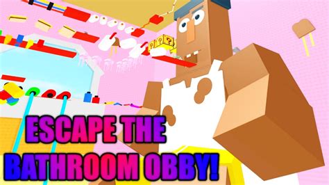 Roblox Escape The Bathroom Obby Lets Play What Is This Youtube