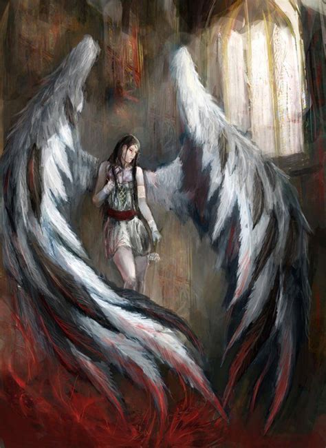 30 Mind Blowing Examples Of Angel Art Art And Design Angel Art