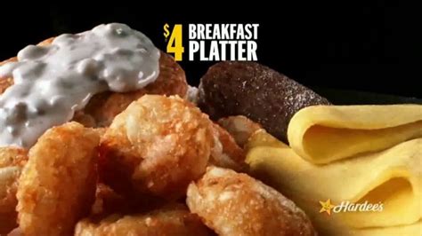 Hardees 2 3 More Breakfast Menu Tv Spot Wake Up Your Happy