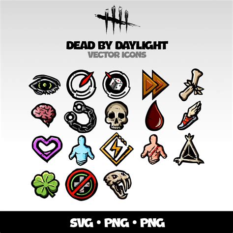 Dead By Daylight Perk Effect Icons Files Dead By Daylight Killer And