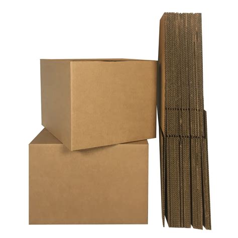 uboxes medium cardboard moving boxes 20 pack 18 x 14 x 12 inch