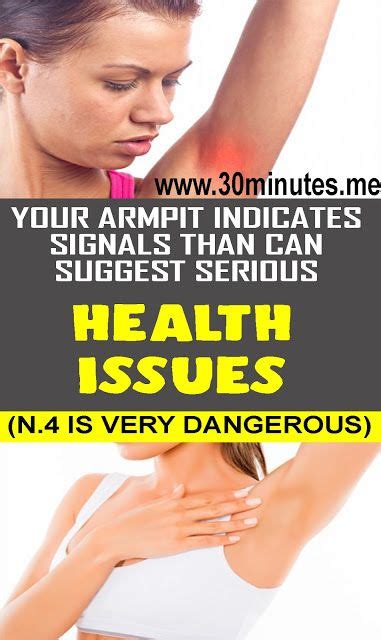 6 Armpit Signals That Can Indicate Health Issues Medical Problems