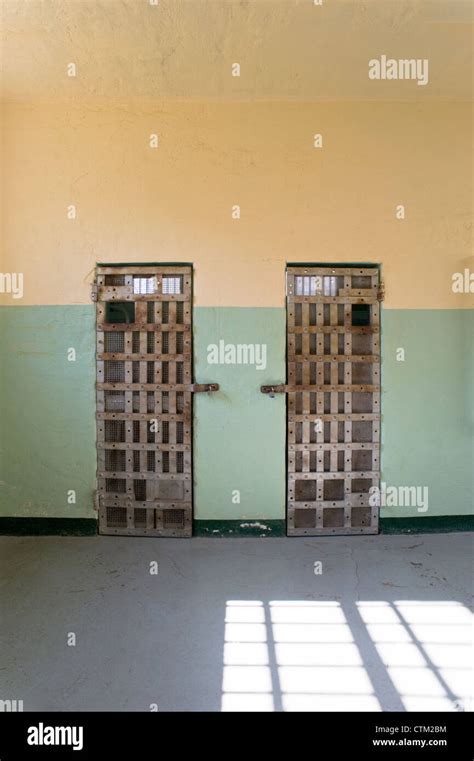 Prison Cell Doors In The Womens Ward At The Old Idaho State