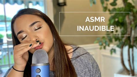 asmr inaudible unintelligible whisper youtube