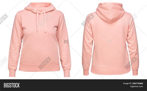 Pink Female Hoodie Image And Photo Free Trial Bigstock