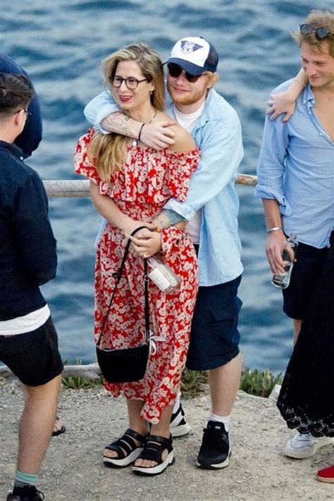 Ed Sheeran And New Wife Cherry All Over Each Other On Romantic Holiday In Ibiza Celebrities Major