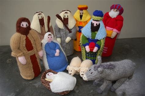 Christmas Trends The Knitted Nativity The Womens Room