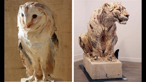 Artist Uses A Chainsaw To Transform Wood Into Stunning Sculptures