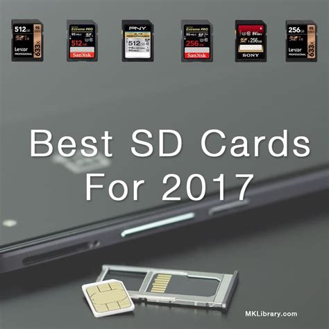 Sd card is a really small piece of hard card having capability of saving up to 7,000+ songs. Best SD Cards - Fastest SD Cards Updated August 2019