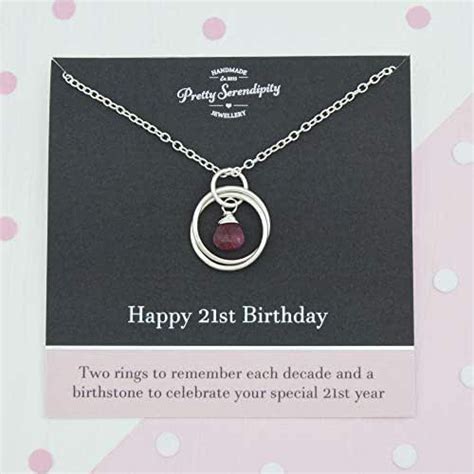 The product will be dispatched very quickly and you can make the most of your. Amazon.com: 21st Birthday Necklace with Birthstone - 21st ...