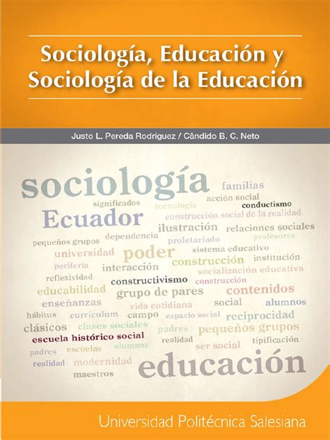Sociologia Educacion Y Sociologia De La Educacion Pdf Sociología