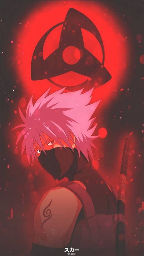 Kakashi Sharingan Red Eye Wallpaper Download Mobcup