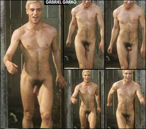 Naked Famous Men Sexy Italian Actor Gabriel Garko Getting Naked