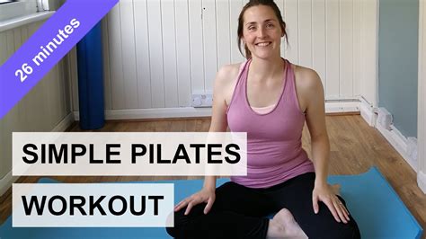 Simple Pilates Work Out Minutes Pilates Live Youtube