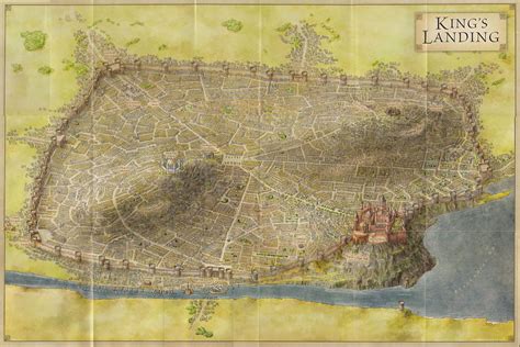 Kings Landing Map Game Of Thrones Maps Hd Wallpaper Pxfuel