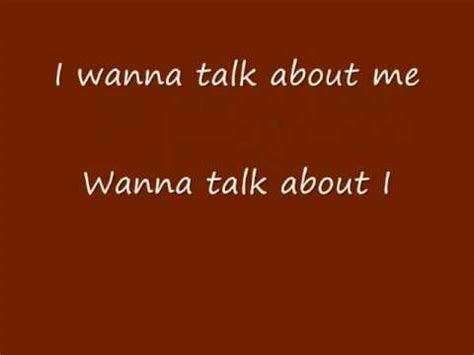 I Wanna Talk About Me Toby Keith Lyrics - YouTube