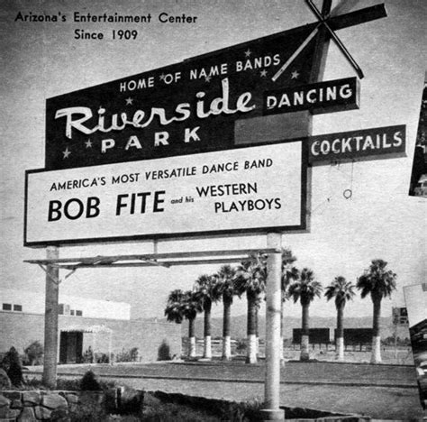 Riverside Ballroom 1962 Arizona Arizona History Riverside