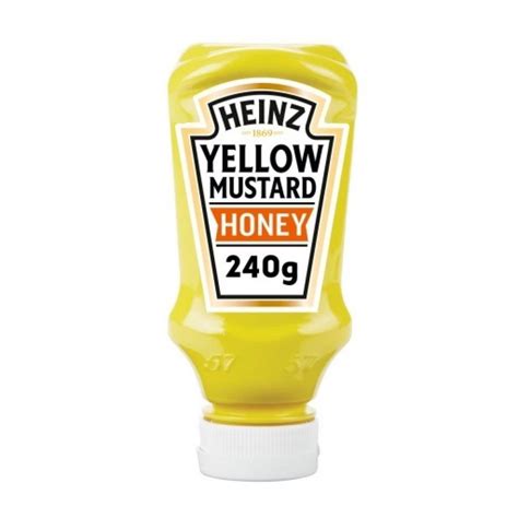 Heinz Yellow Mustard Honey 240g Approved Food