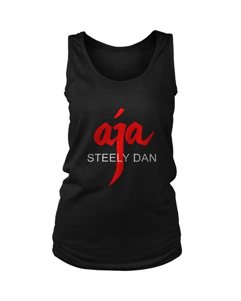 Steely Dan Aja Logo Rock Music Legend Womens Tank Top