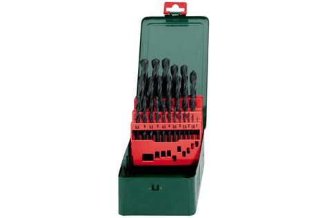 Metabo Hss R Drill Bit Storage Case Sp 25 Pieces Access And