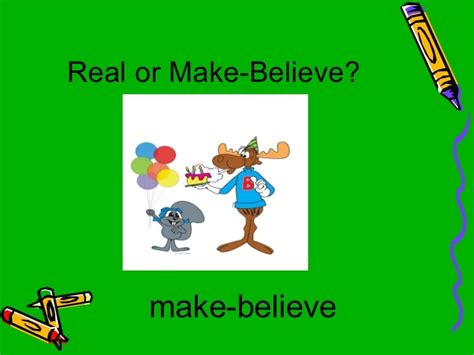️real And Make Believe Worksheets Free Download