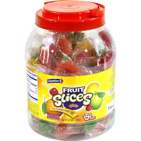 Colombiana Fruit Slices Candy 529 Oz