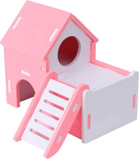 Popetpop Hamster Houses And Hideouts Wooden Hamster House
